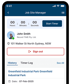 App screen