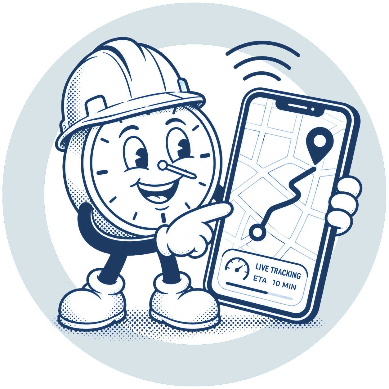 Record TIME job scheduling software showing real-time workforce planning interface